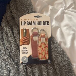 Clip-N-Carry Lip Balm Holder 2 Pack